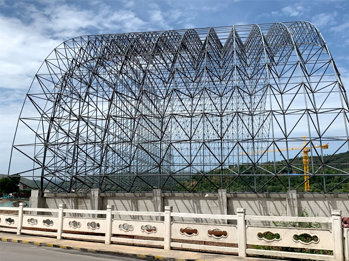 九江山寨矿储煤棚网架