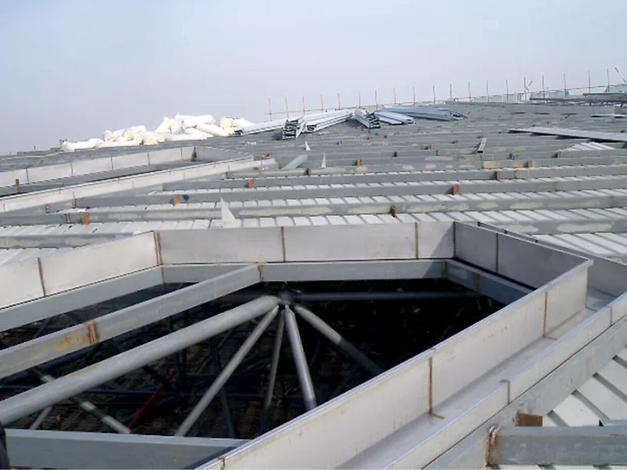 九江安吉县体育馆网架